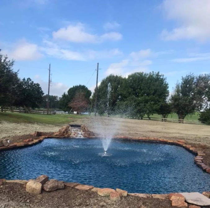 Commercial landscape project Houston TX