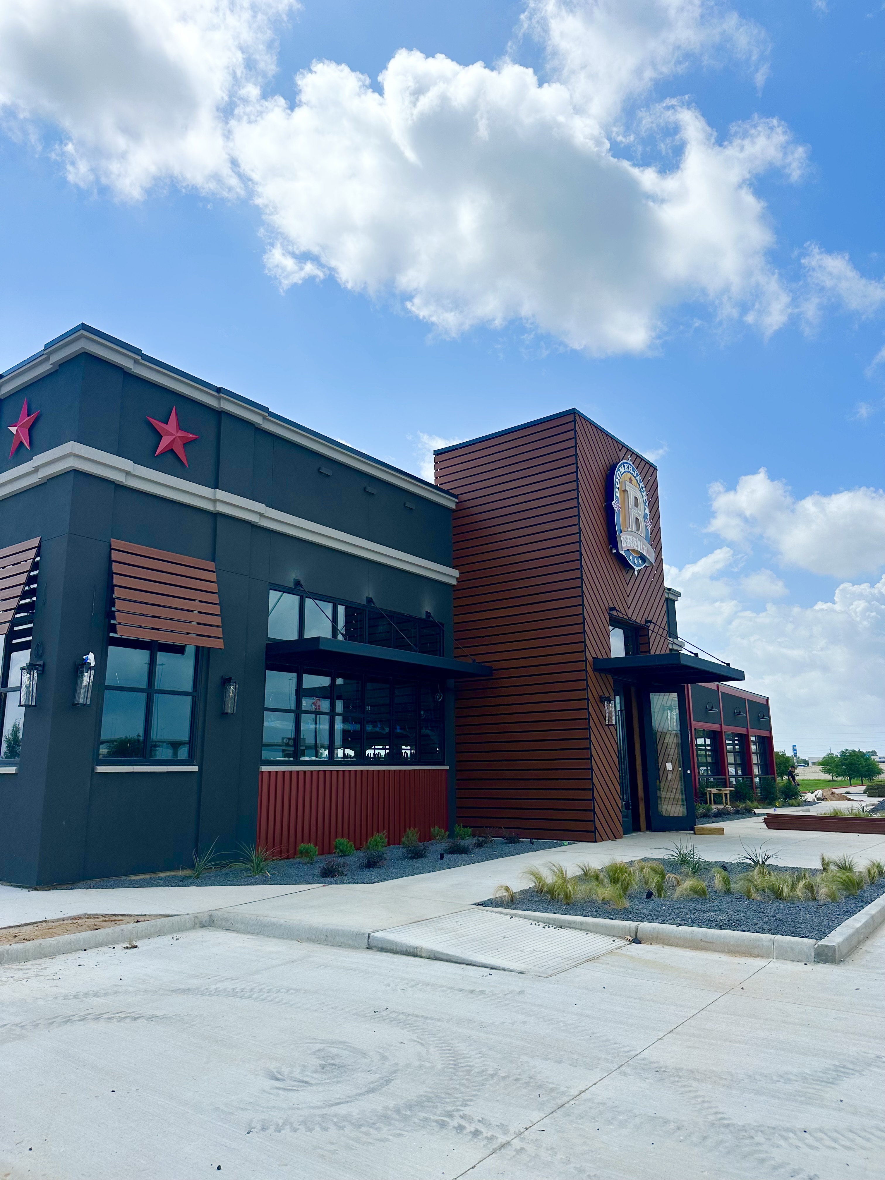 Commercial landscape project Houston TX